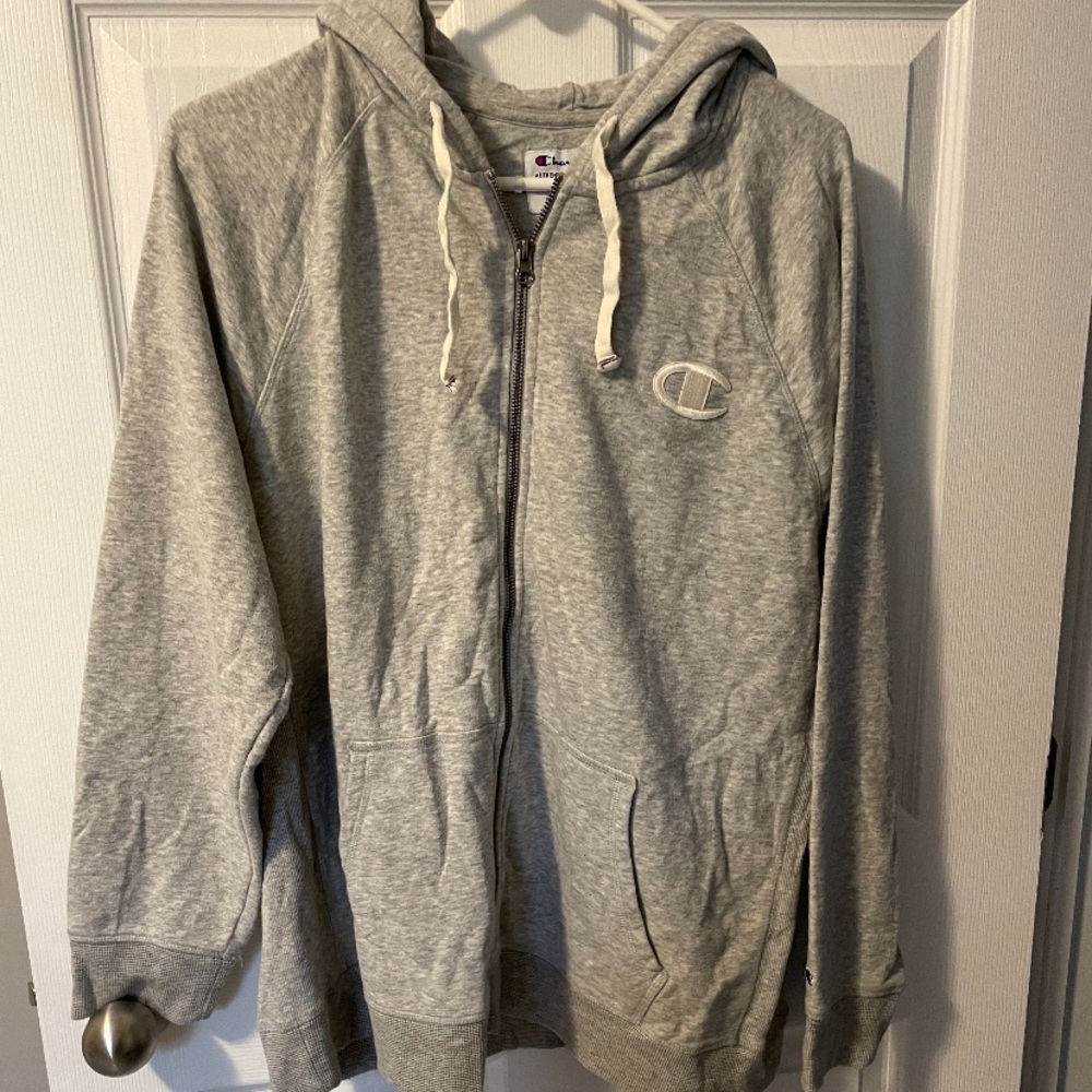 Ladies zip up champion sweater